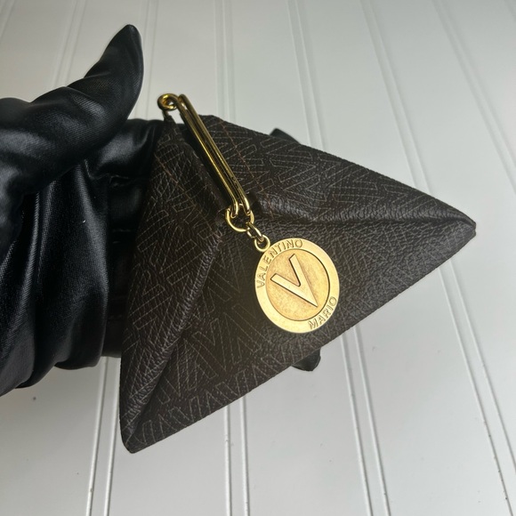 Mario Valentino Italy Brown Coin Purse Bag - Picture 5 of 8